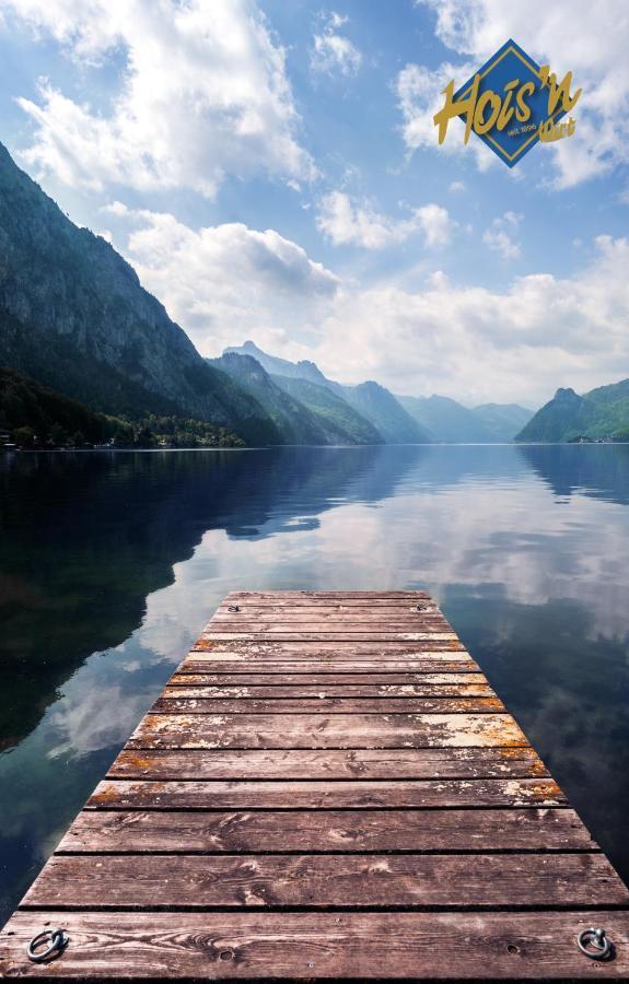 Seegasthof Hois'N Wirt - Hotel Mit Wellnessbereich Gmunden Kültér fotó
