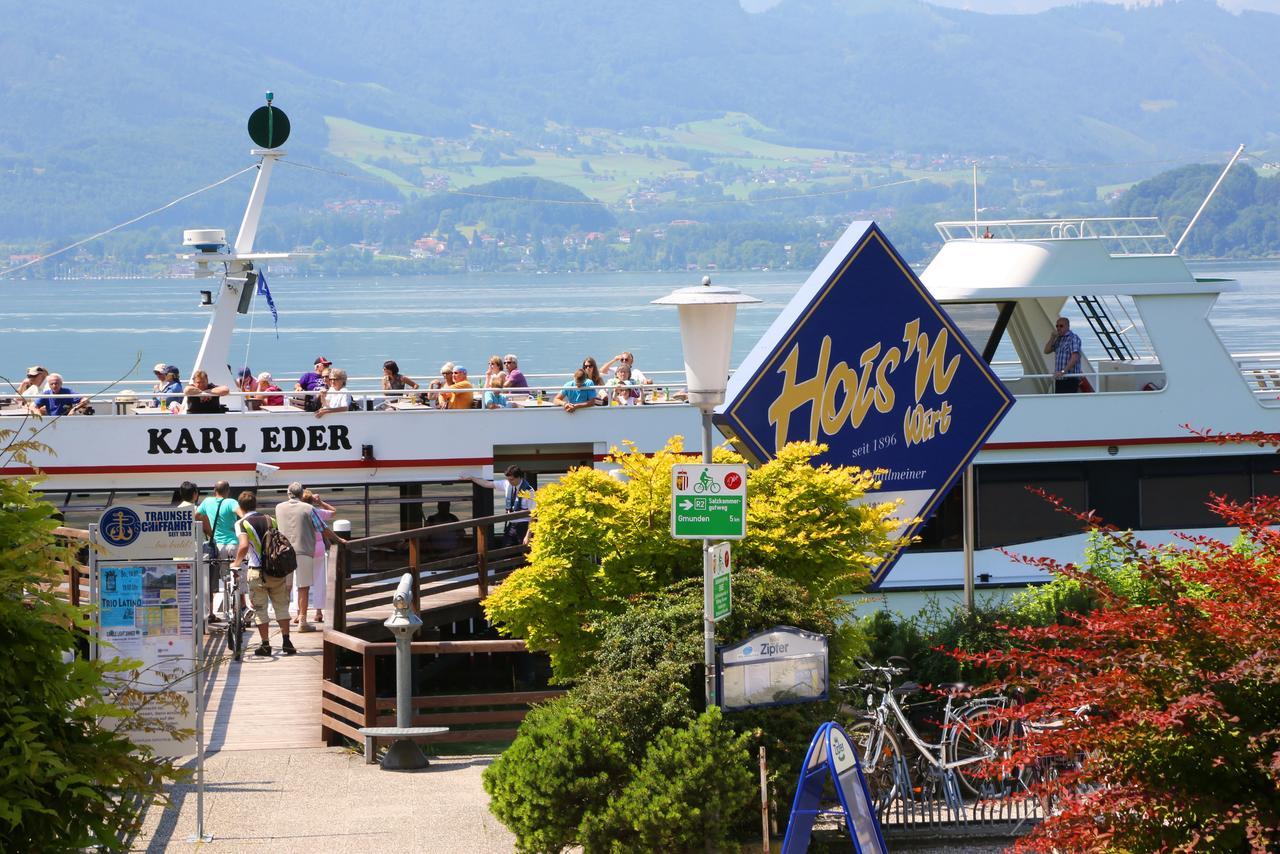 Seegasthof Hois'N Wirt - Hotel Mit Wellnessbereich Gmunden Kültér fotó